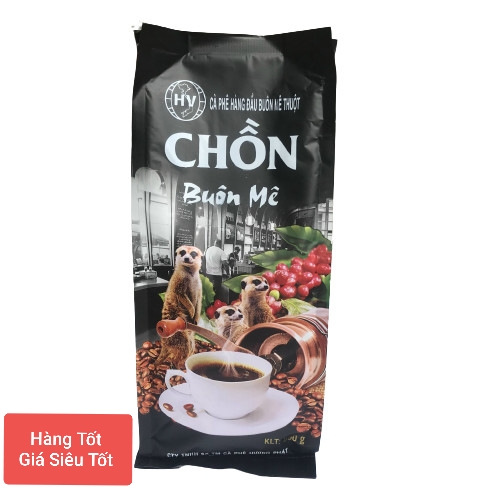 ( Giá dùng thử) Cà phê Chồn Buôn Mê gói 500g ( cà phê pha phin)