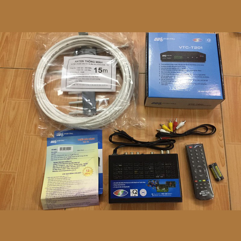 Điều Khiển Đầu Thu Kỹ Thuật Số VTC T201