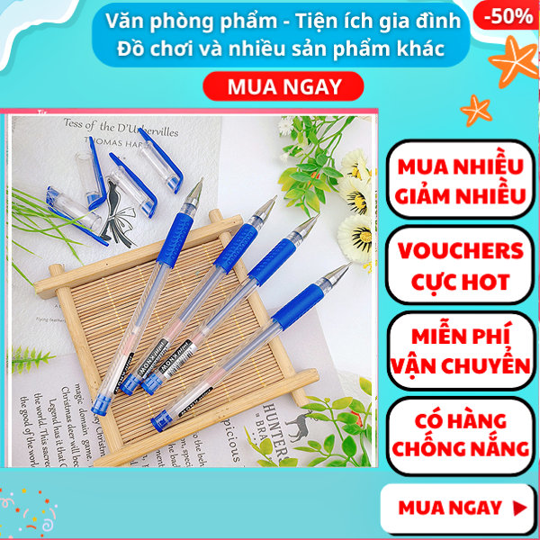 Combo 2 cây Bút mực nước xanh ✓Giá rẻ ✓Văn phòng phẩm , đồ dùng học tập✓ Nguyễn Thùy Store