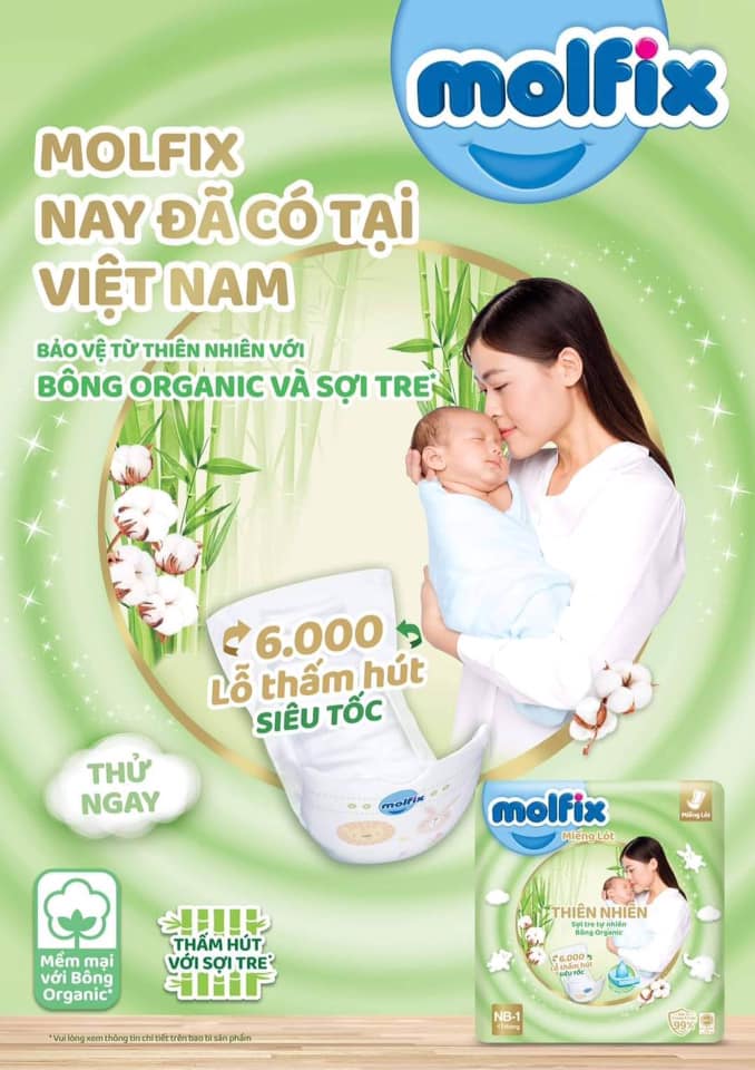 Miếng lót tả molfix nb1 90miếng+10