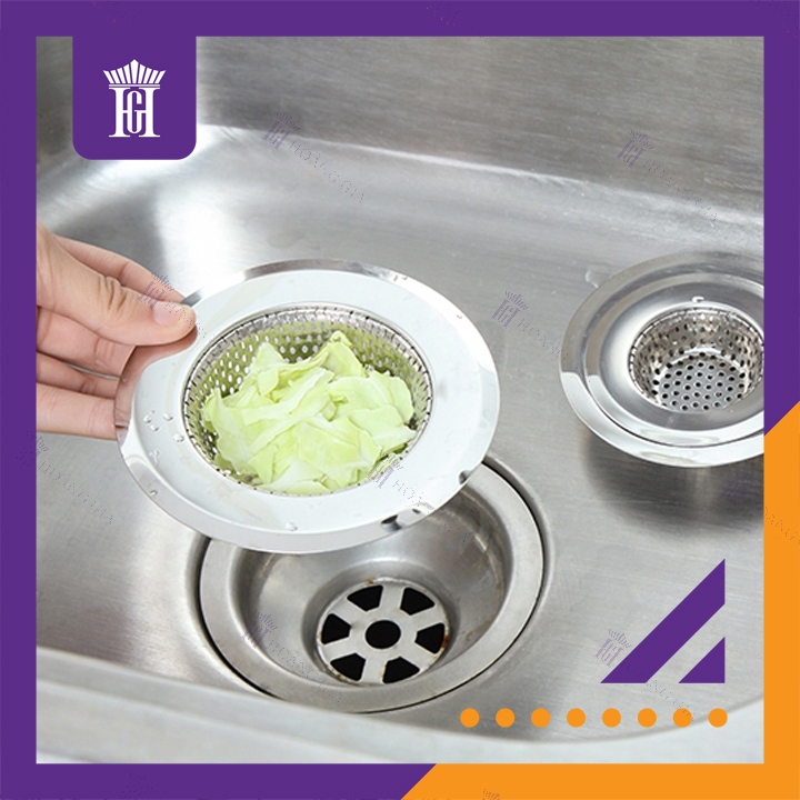 Kitchen Sink Strainer, Kitchen Trash Strainer Fits Well On Drain,（Large）combo 2 pieces