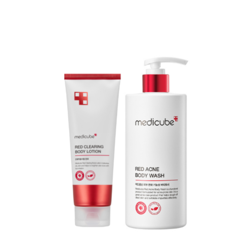 Set chăm sóc Body (Red BodyWash + Body Lotion)
