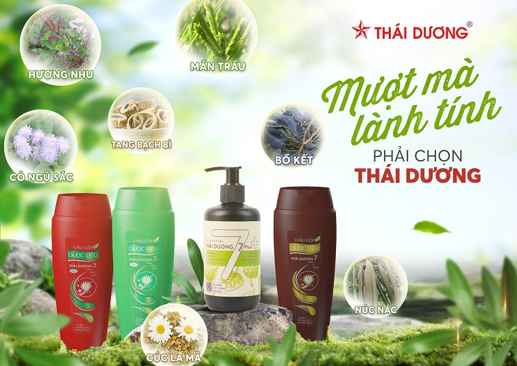 [QUÀ TẶNG] Dầu gội dược liệu Thái Dương 7+ Plus Chai 100ml