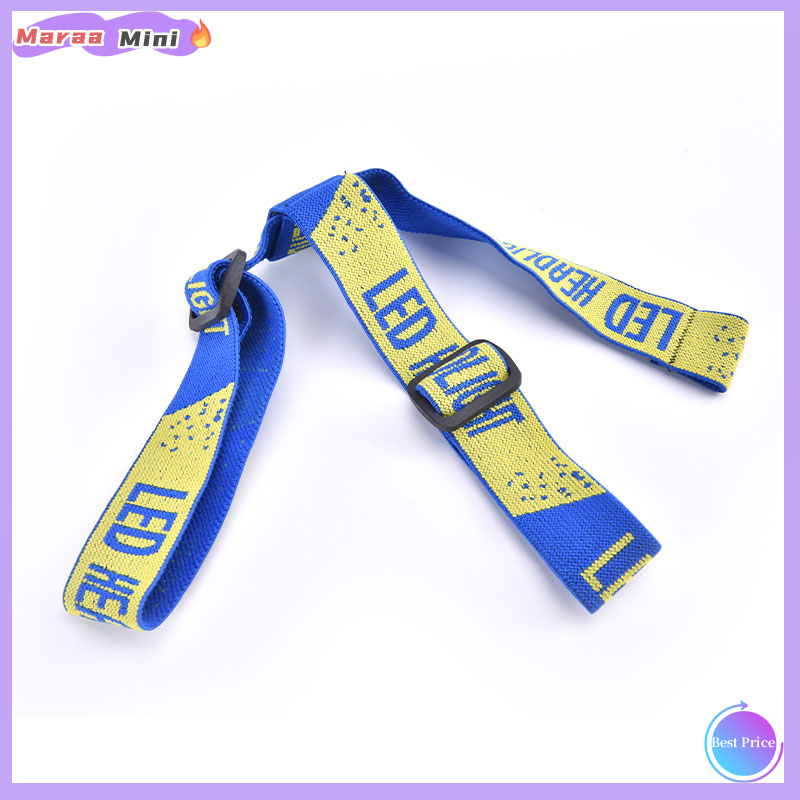 Maraa phổ đầu điều chỉnh được Đèn dây đeo độ co giãn cao phía trước headband cho LED