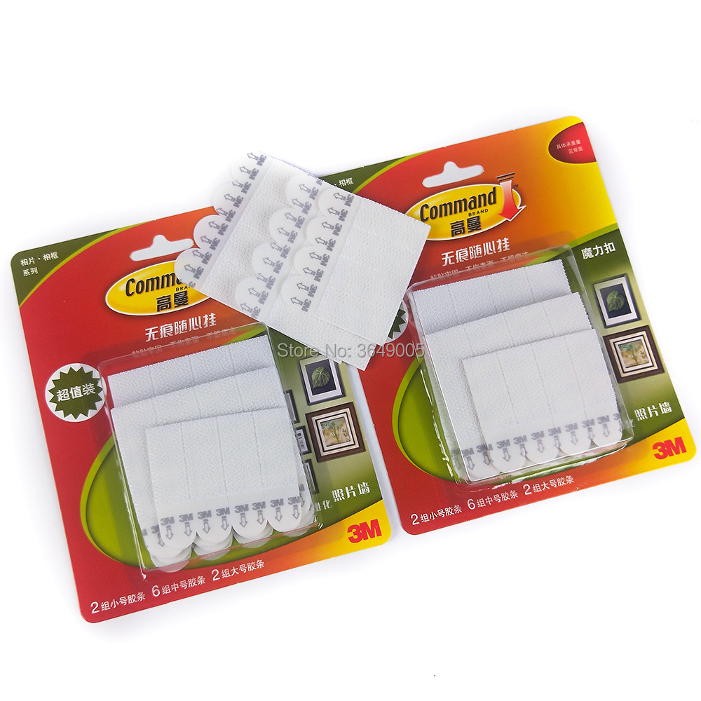 【HOT】 Value Pack x Command Damage-Free Picture&Frame Hanging Strips Wall Sticker Command Hook.