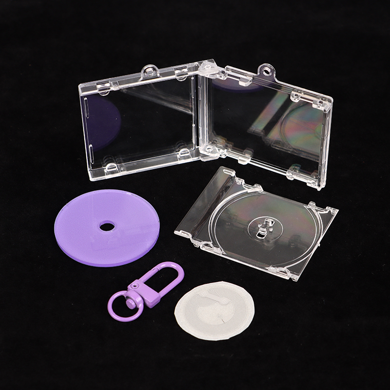 NFC%20Blank%20Album%20CD%20Case%20Keychain%20With%20NFC%20Sticker%20CD%20Player%20Keyring%20Peripheral%20Commemorative%20Album%20Key%20Holder%20DIY%20Bag%20Pendant%20DUJU%20-%20Image%206