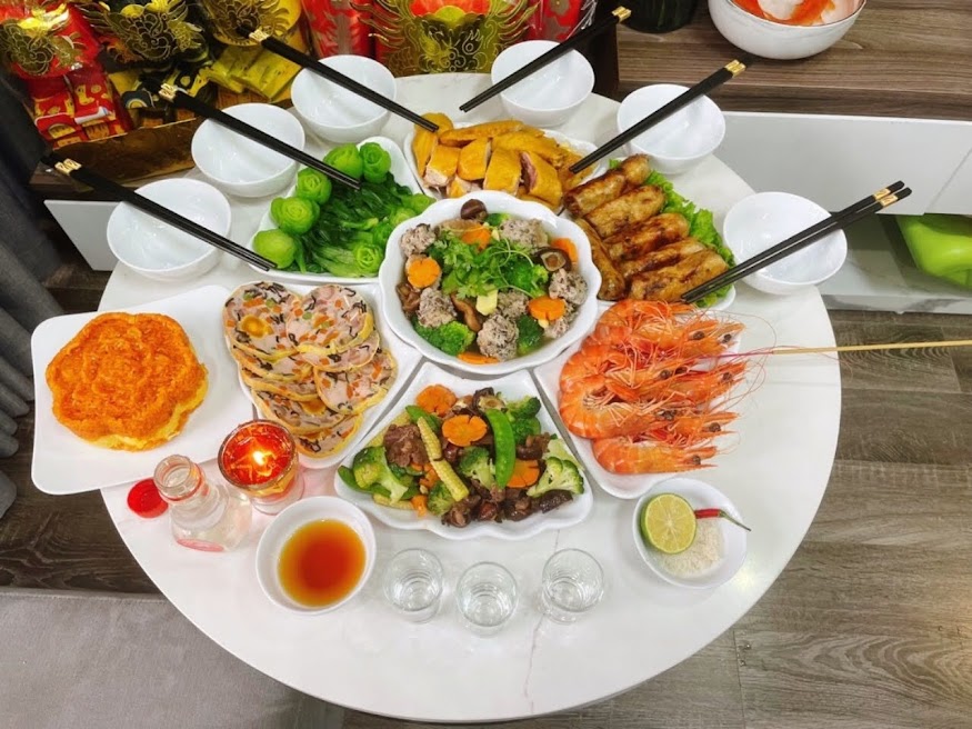 Bộ bát đĩa mặt trời trắng tinh