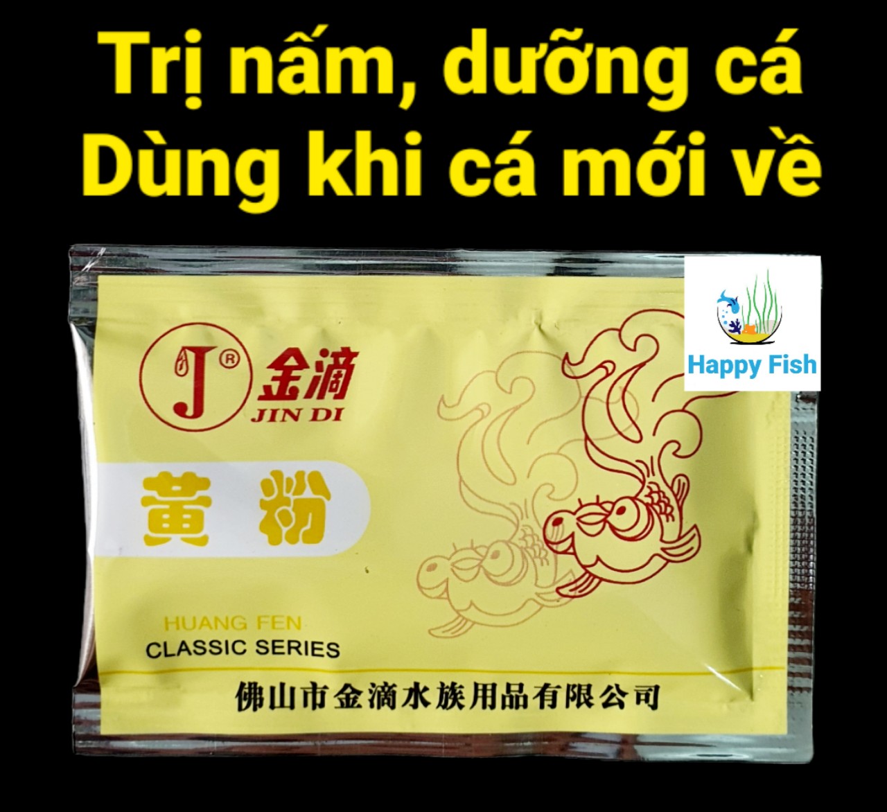 Jindi chữa bệnh cho cá cảnh, cá kiểng