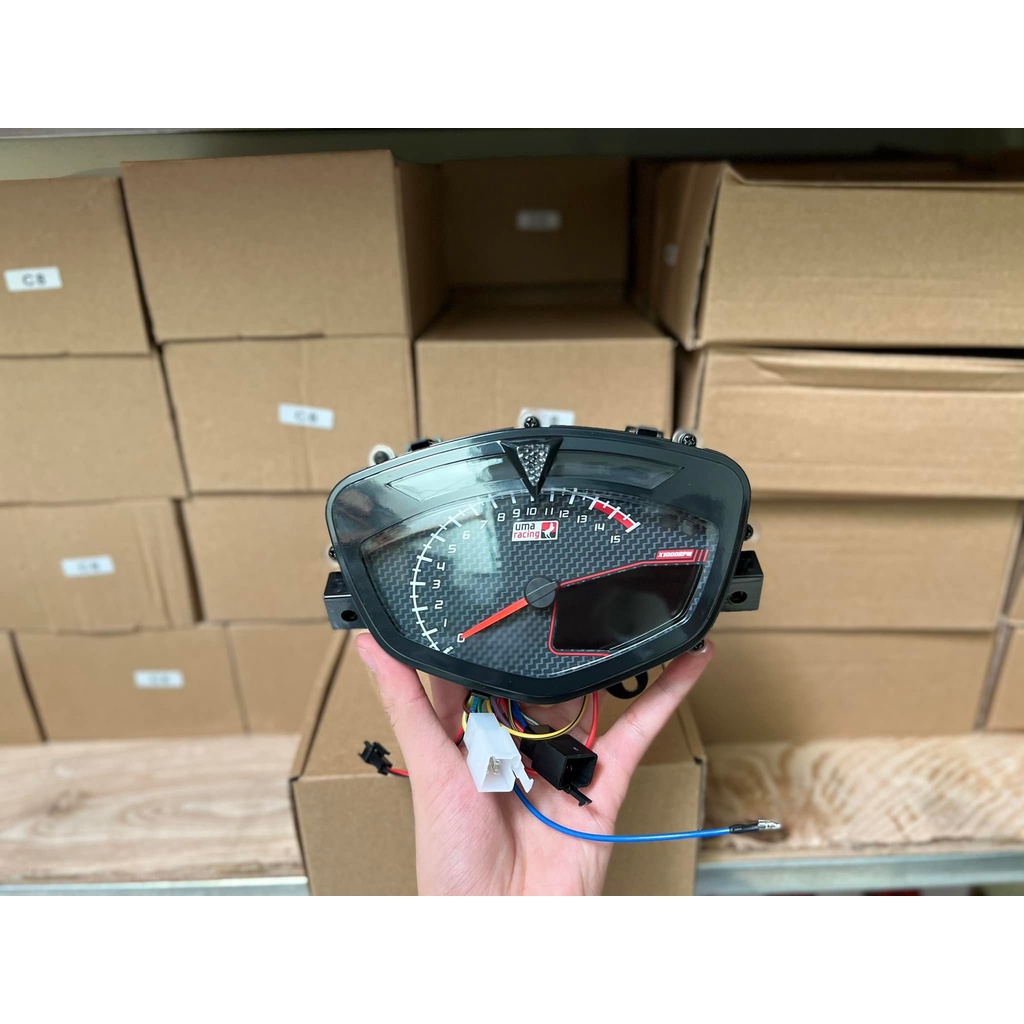 Đồng hồ uma racing gắn sirius / ex 2010 . si 50 mua về câu dây lại