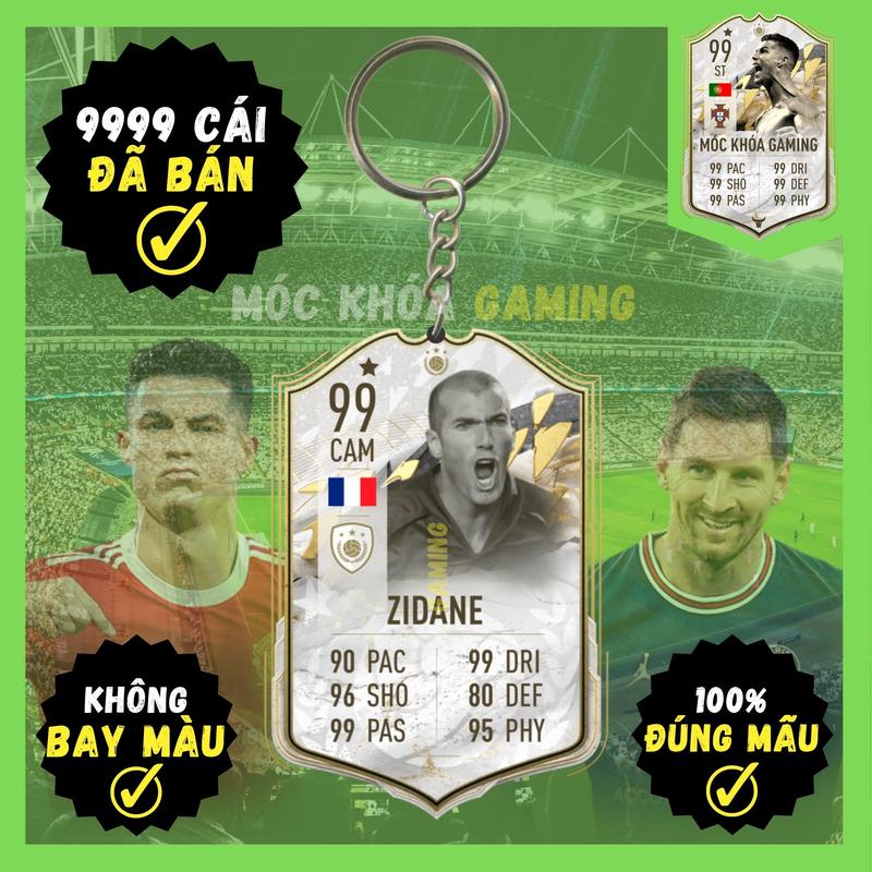 [BST] Móc Khóa các cầu thủ CLB Real Madrid