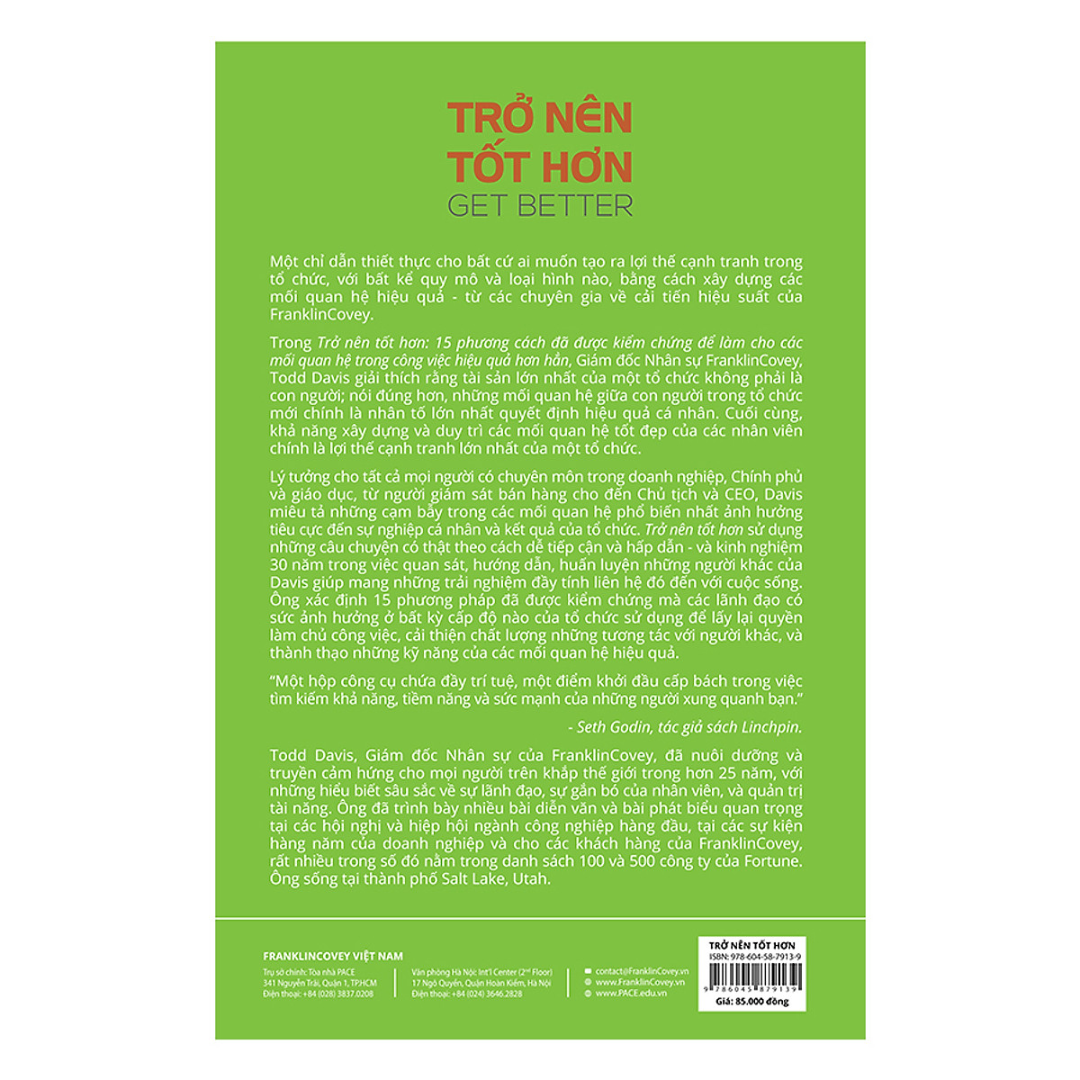 Sách - Trở Nên Tốt Hơn (Get Better) - Todd Davis - PACE Books