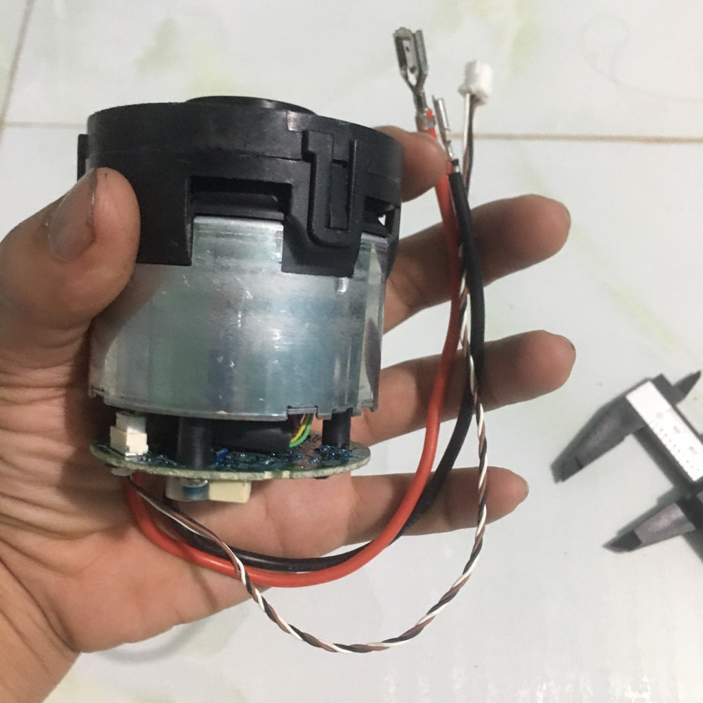 Motor hút bụi BLDC Nidec 370w 18-25V siêu  mạnh