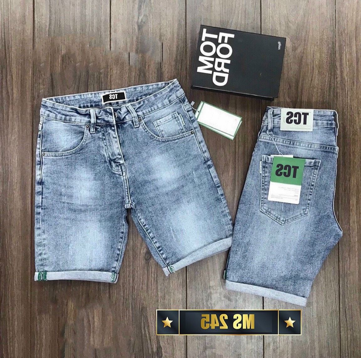 [HCM][siêu hot siêu đẹp] Quần short jean nam trung niên chất bò co giãn phong cách trẻ trung thời thượng Cheryshop94 C214