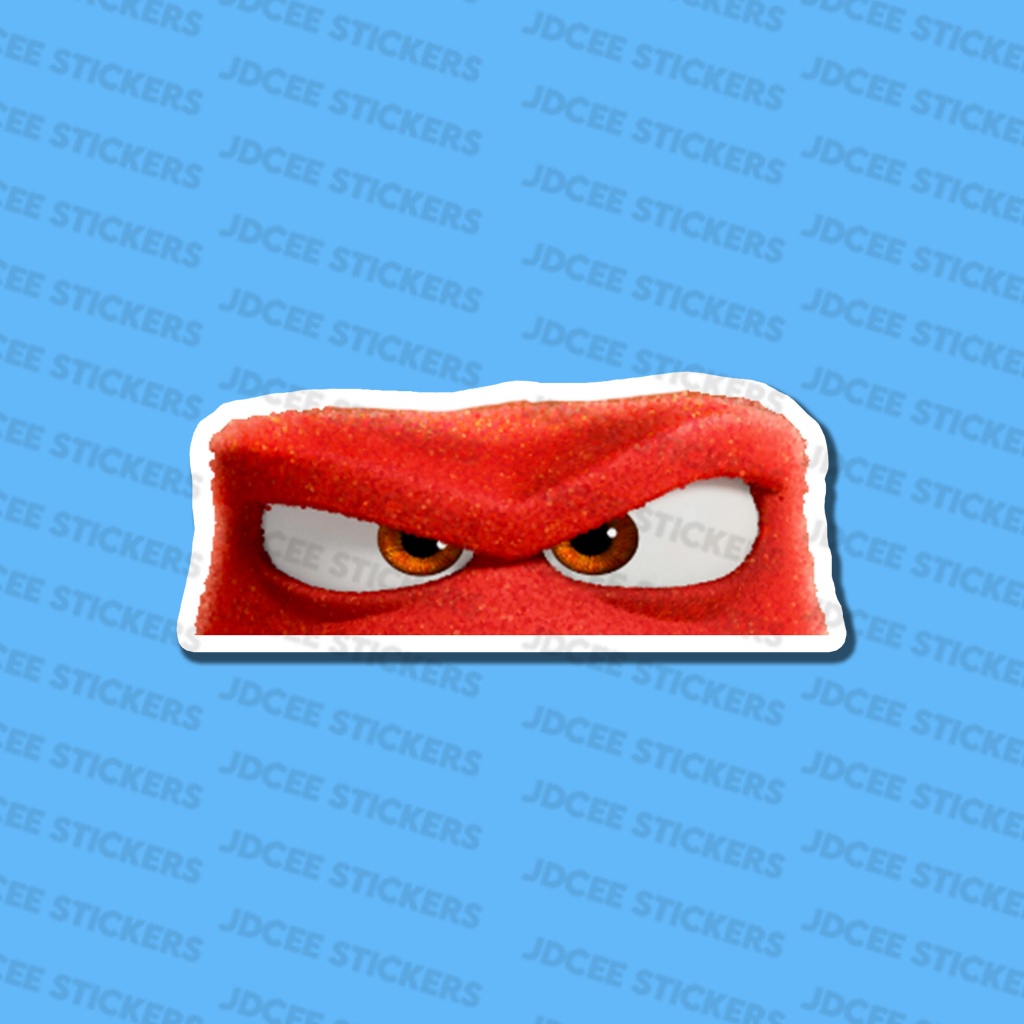 PEEKER STICKERS Inside Out Characters Joy | Anger | Fear | Sadness ...