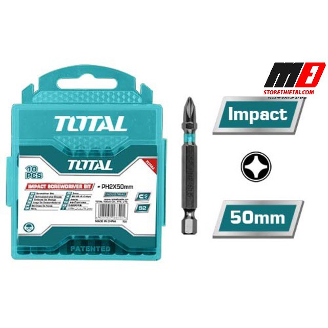 TACIM16PH223 1 Mũi bắt vít  PH2x50mm (có nam châm)