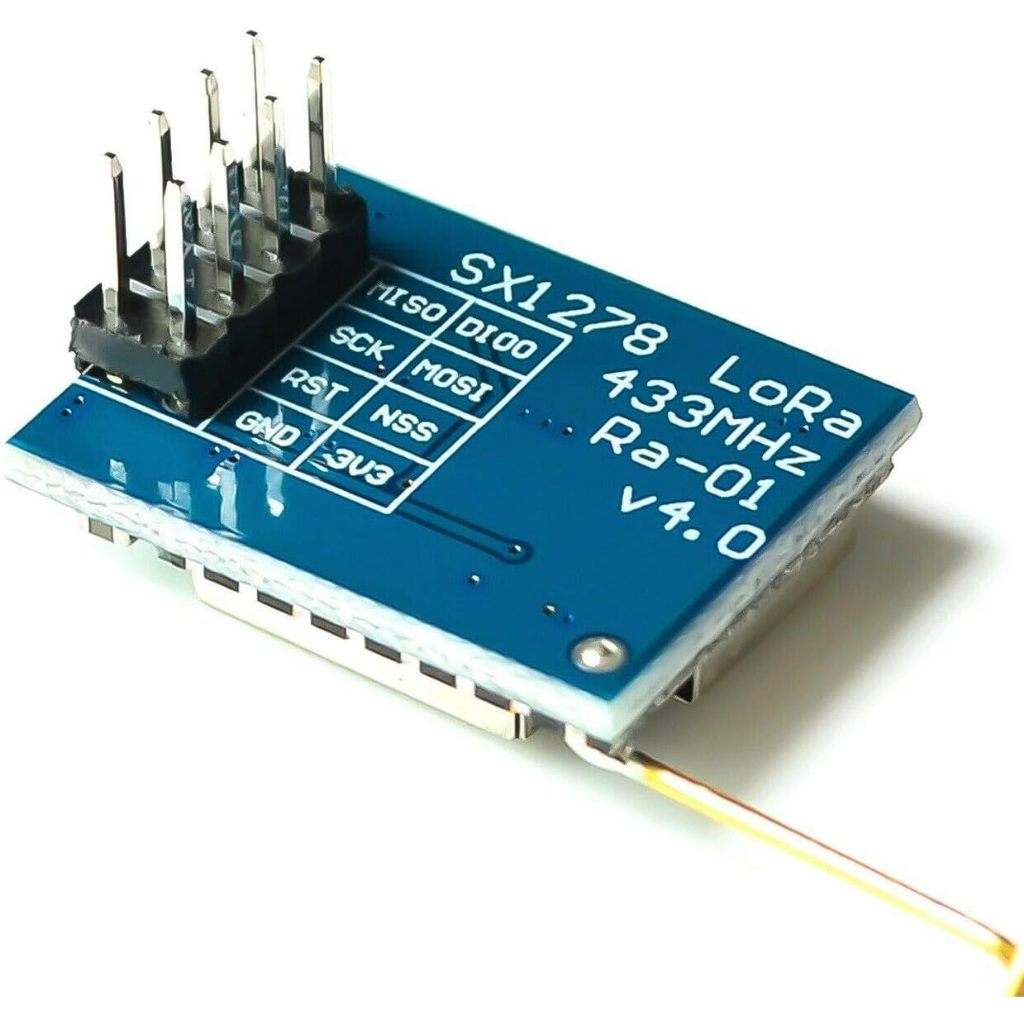 Mạch Thu Phát RF Lora SX1278 433Mhz Ra-01 UART