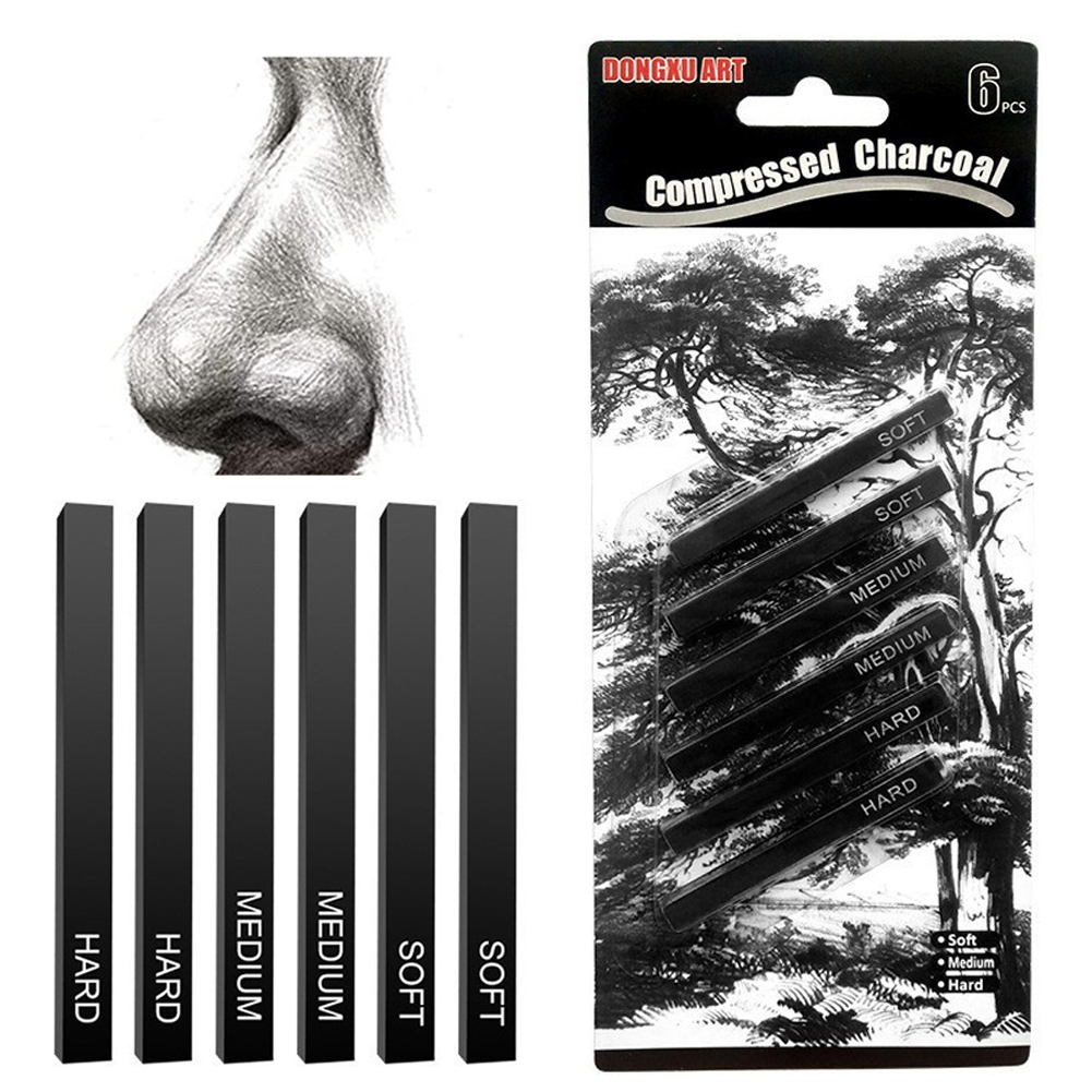 3/6Pcs%20Professional%20Pure%20Carbon%20Sketch%20Pens%20Hard/Medium/Soft%20Woodless%20Charcoal%20Pencil%20Set%20Drawing%20Tool%20Art%20Painting%20Supplies%20-%20Image%206