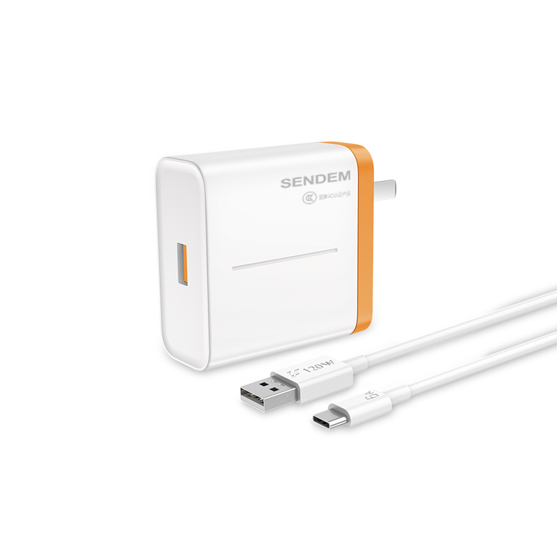 Bộ sạc siêu nhanh Sendem B15 200W Chân TypeC