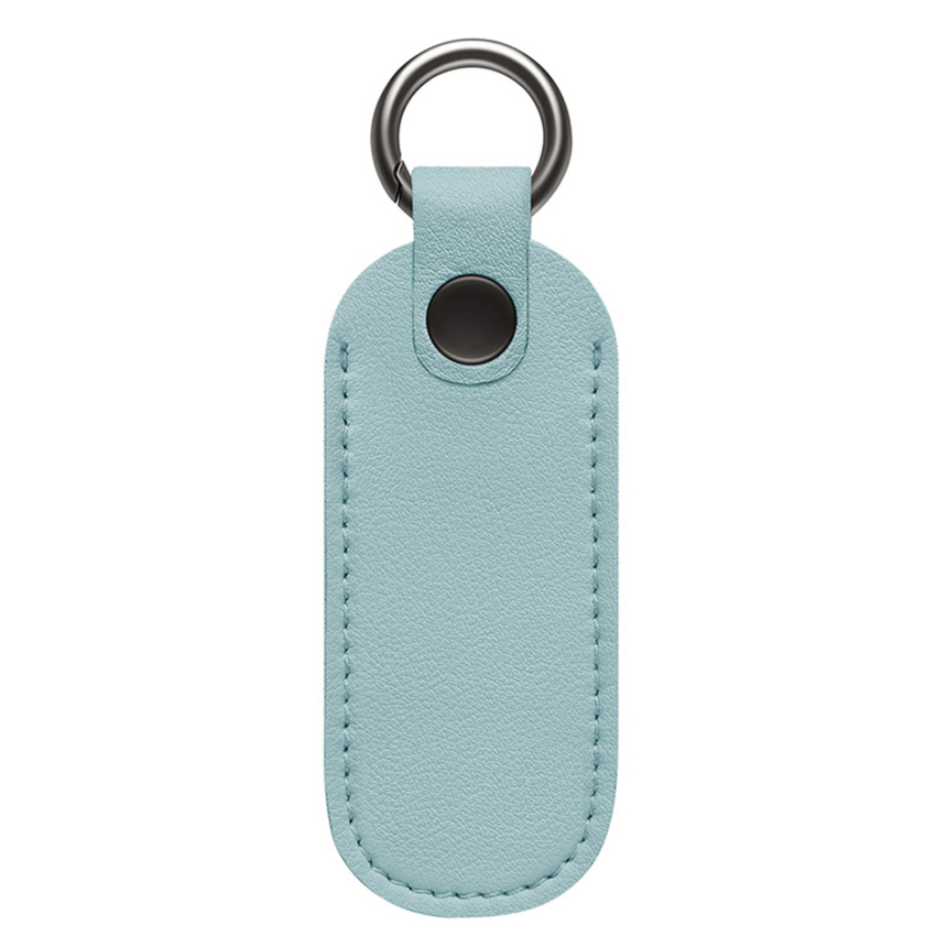 Leather U Disk Case Portable Pocket USB Flash Drive Storage Bags Protective Cover Key Ring Memory Card Stick Bag Waterproof