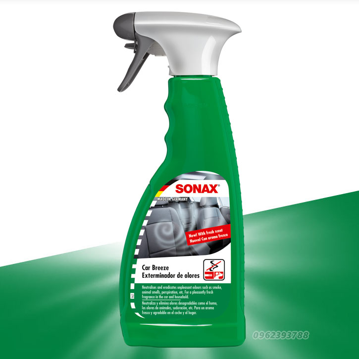 Dung dịch khử mùi nội thất xe hơi Sonax Smokeex 500ml