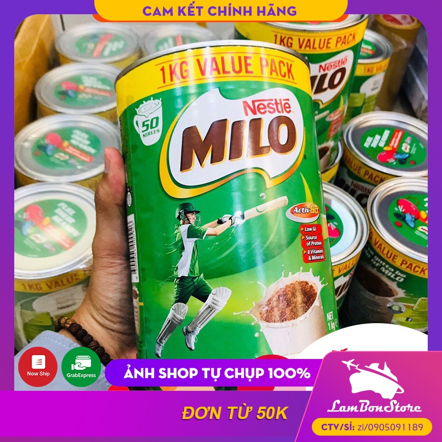 Sữa Milo nội địa Úc 1kg - Xuất xứ Úc
