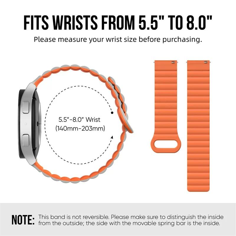 Silicone Magnetic Loop Strap For COROS PACE Pro / COROS PACE 3 / Coros Pace 2 SmartWatch bracelet Soft Silicone band