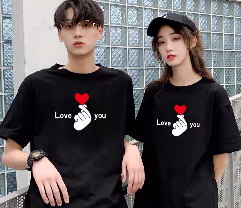 ÁO ĐÔI NAM NỮ TIM LOVE SIÊU ĐẮNG YÊU