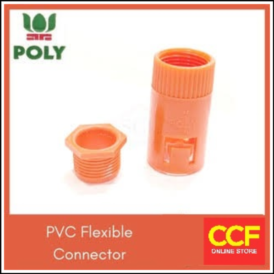 Poly Flexible Hose Connector 1/2 (20mm) Lazada PH