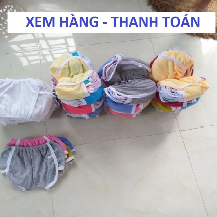 Combo 10 quần đùi cotton mềm mịn cho bé 2 - 17kg