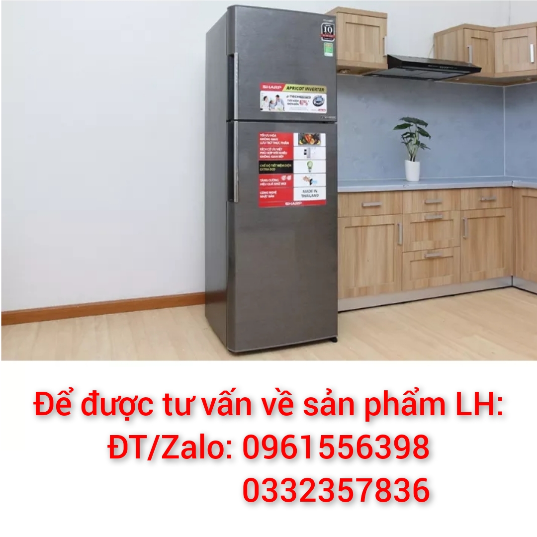 Tủ lạnh Sharp Inverter 315 lít SJ-X346E-DS &lt Giá rẻ&gt Chính hãng thumbnail