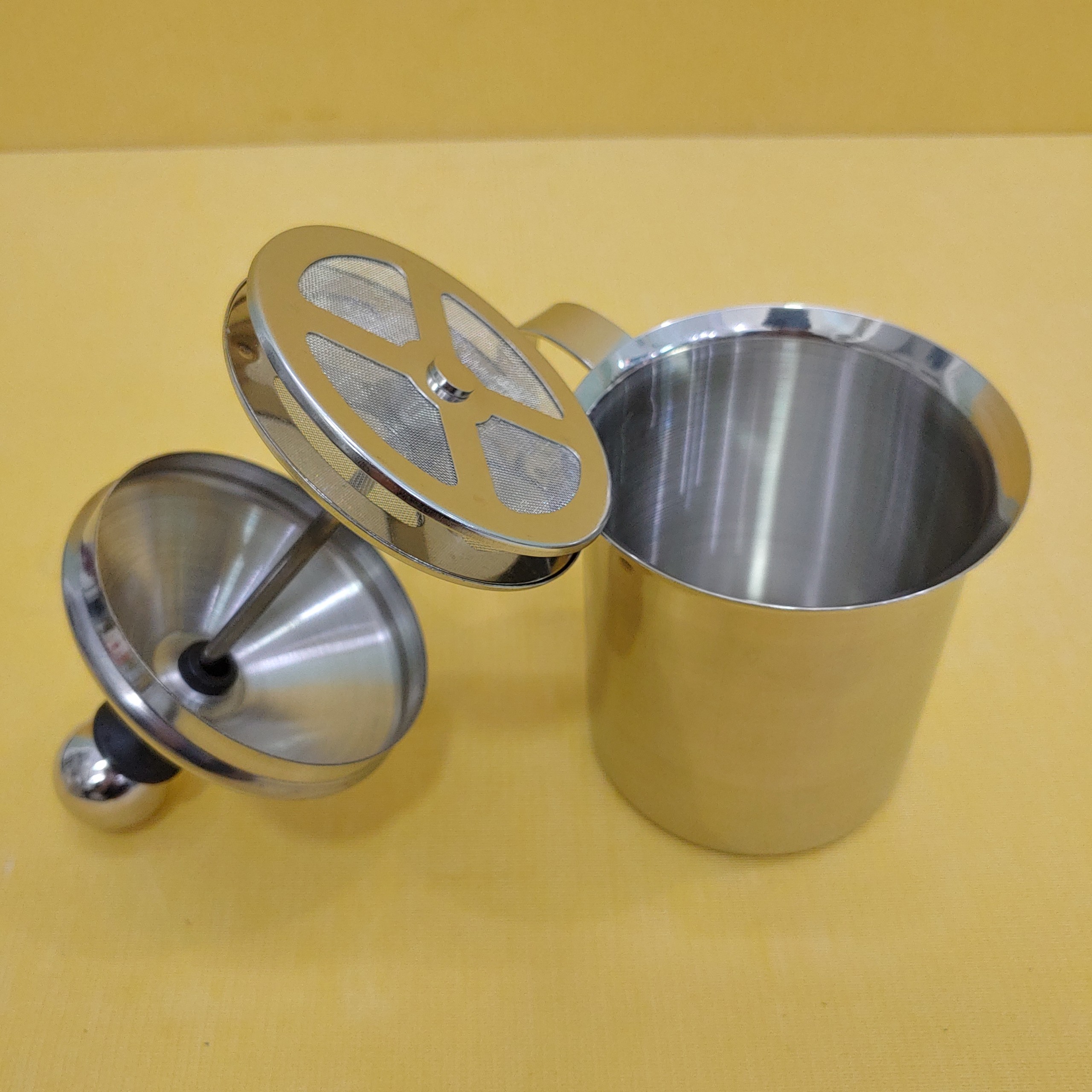 CA INOX 400ML ĐÁNH SỮA TẠO BỌT CAPUCHINO