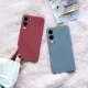 Biruiqu For VIVO Y04 Shockproof Anti Slip Soft TPU Sandstone Matte Back Case Cover. 