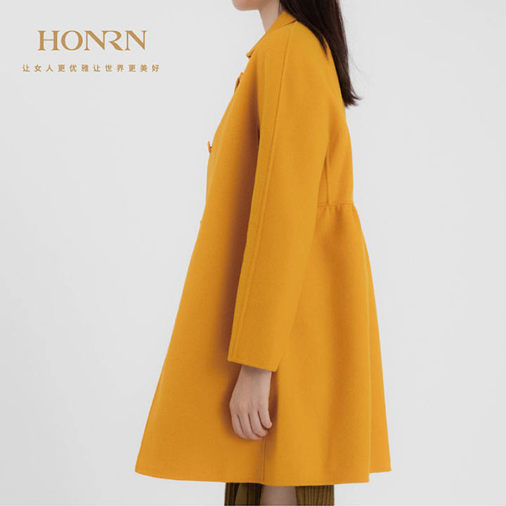 yellow woolen top