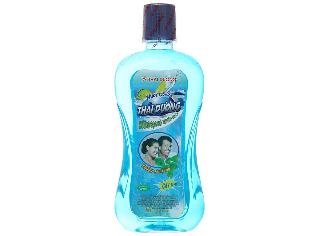 Nước súc miệng bạc hà thái dương 500 ml