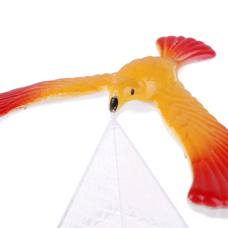 [Fortitudes] 1Set Balancing bird + pyramid magic physics science enlightenment kid toy gifts