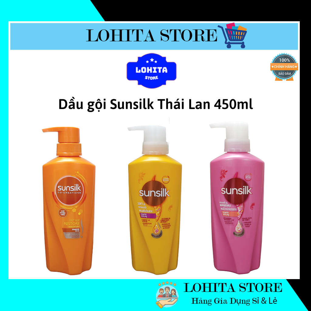 Dầu gội sunsilk Thái Lan 425ml