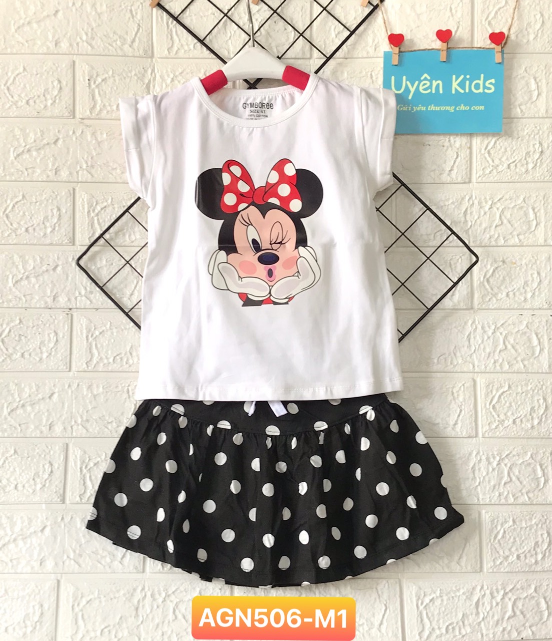 Áo thun bé gái 100%cotton mềm mịn