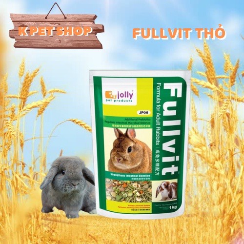 Cỏ Nén Fullvit Thỏ Lớn - Thỏ Con 🐹FREESHIP🐹 Cỏ nén Fullvit thức ăn cho thỏ ( rabbit ) ....