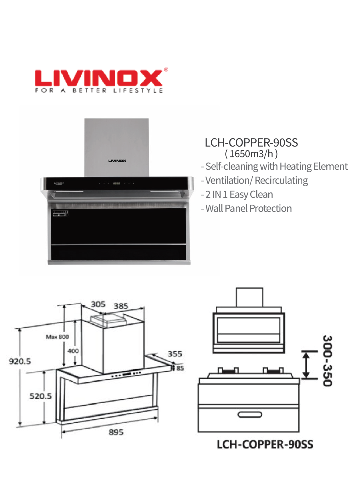 livinox copper 90ss