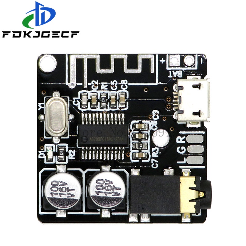 Bluetooth Audio Receiver board Bluetooth 5.0 mp3 lossless decoder board Wireless Stereo Music Module integrated circuit