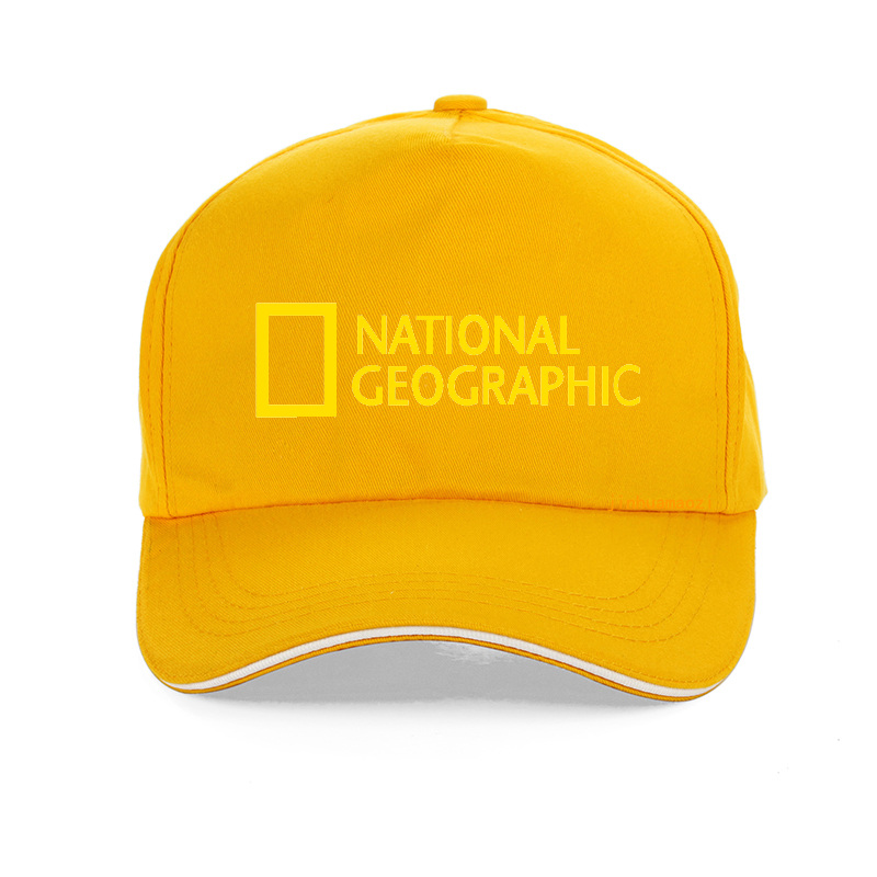 【VintageHarvest】NATIONAL GEOGRAPHIC CHANNEL Print Baseball cap Hip Hop ...