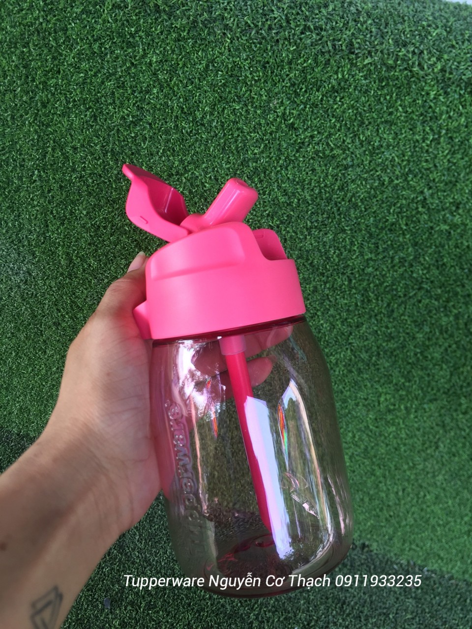 Bình Nước Mini Lohas with Straw-tupperware 350ml