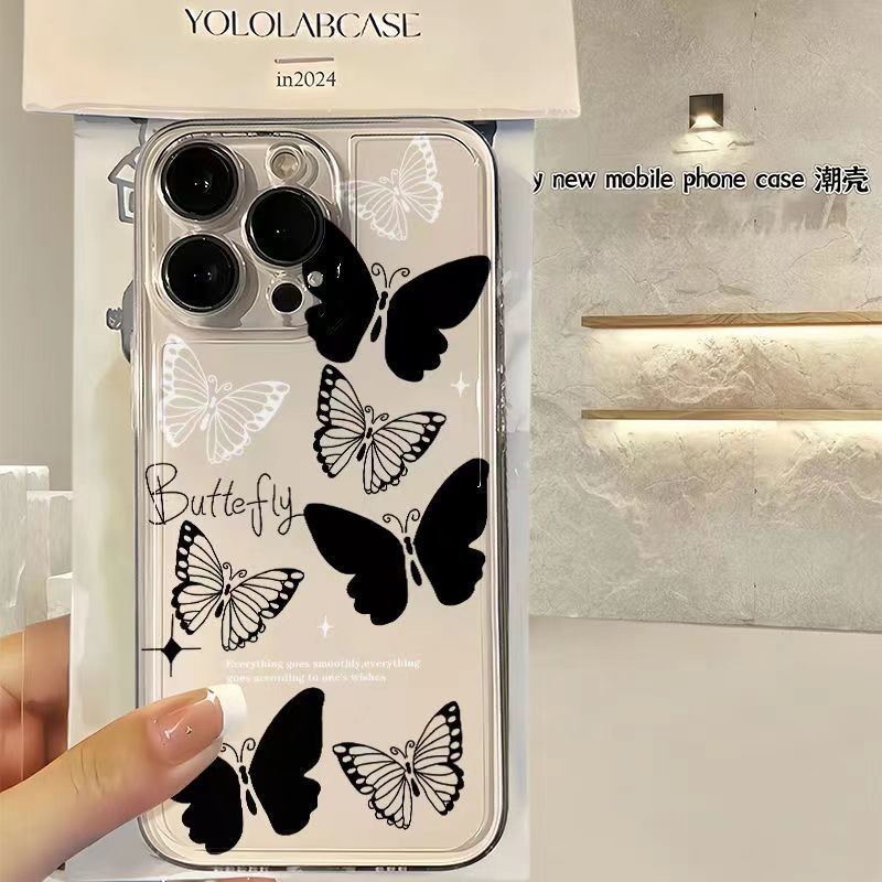 Crystal%20Butterfly%20Clear%20Phone%20Case%20Compatible%20For%20Realme%20C63%204G%20Luxury%20Transparent%20Shockproof%20Bumper%20Cover%20-%20Image%209