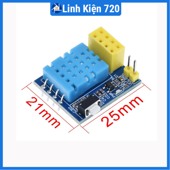 Module nhiệt độ, độ ẩm DHT11 ESP8266-01S