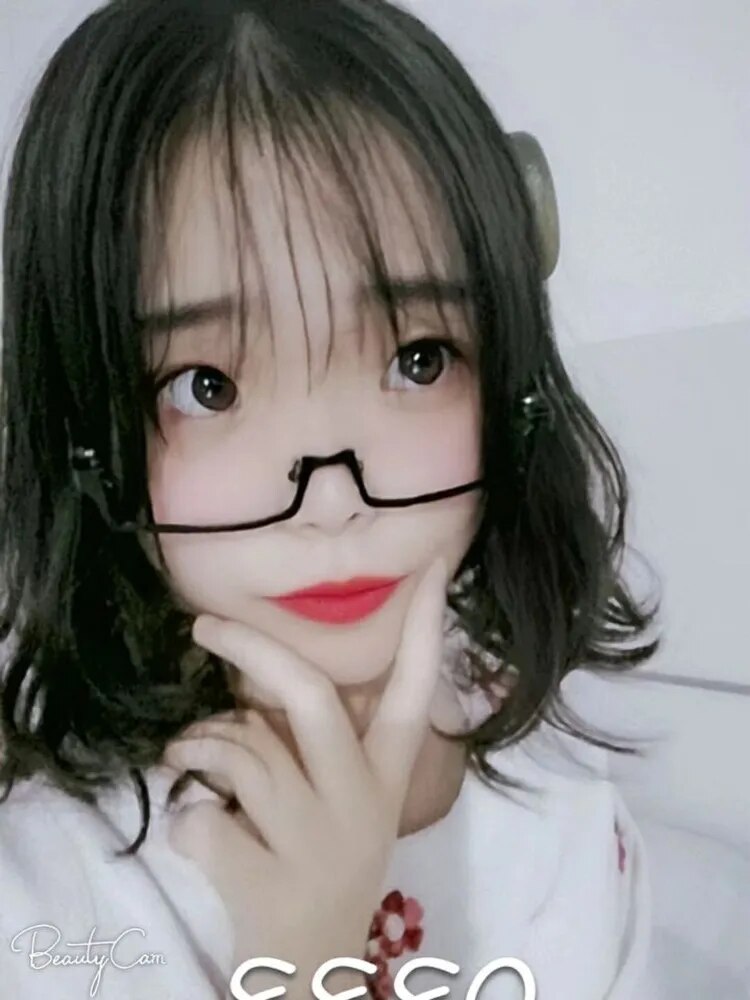 【Bestseller Alert】 Japanese Korean Style Glasses Kamishiro Rize/nishio Nishiki Glasses Half Frame Reverse Frame Glasses Tokyo Ghoul Cosplay.