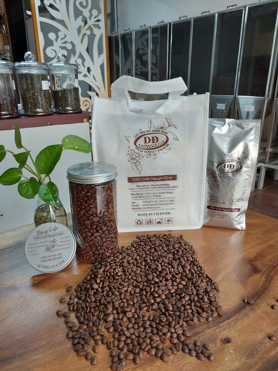 Cà phê Đam Mê Đặt Biệt ( rang mộc ) pha phin/pha máy