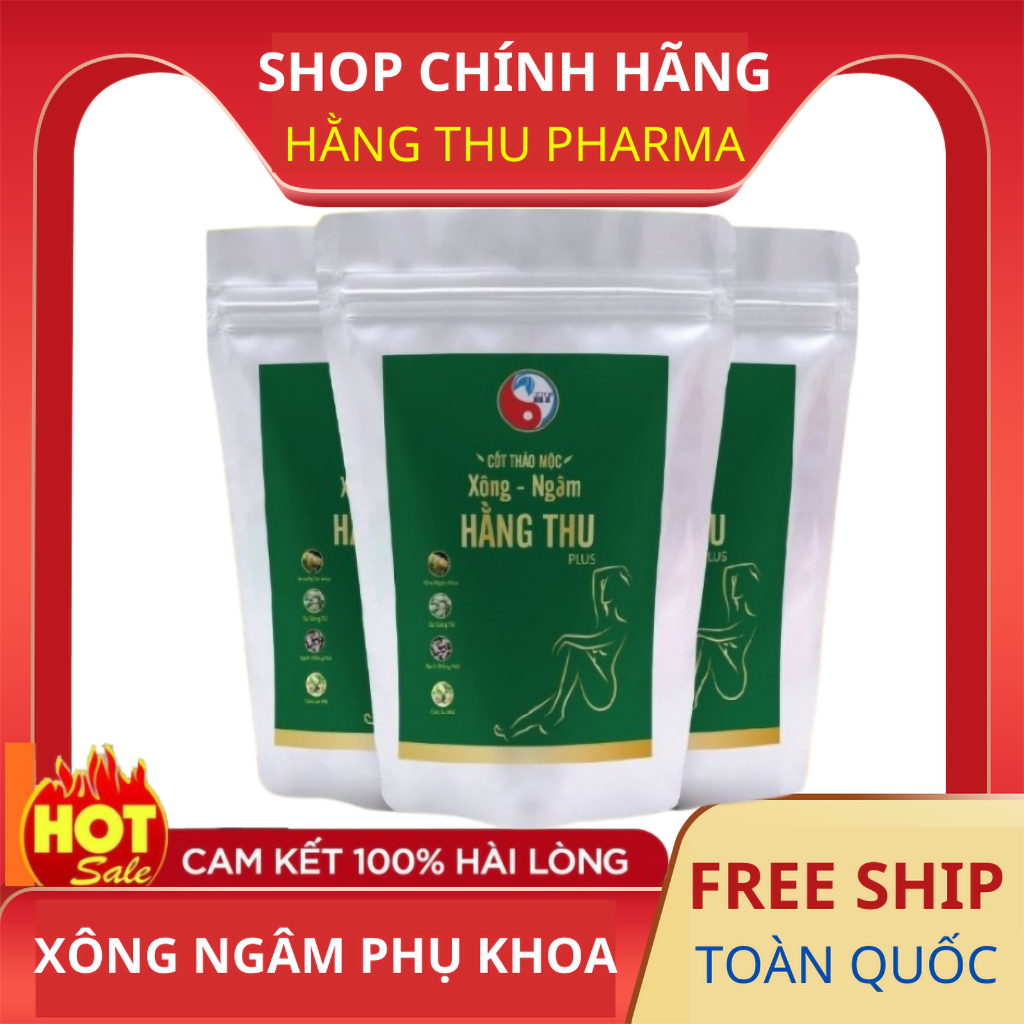 Cốt Thảo Mộc Xông Ngâm Phụ Khoa Hằng Thu Plus [ Phụ Khoa Hằng Thu ]
