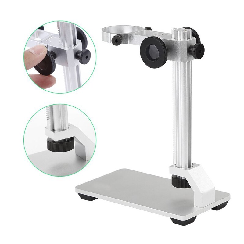 Portable Digital USB Electronic Microscope Stand Holder Bracket Mini Camera Table Stand Aluminum Alloy G600 For Repair Soldering