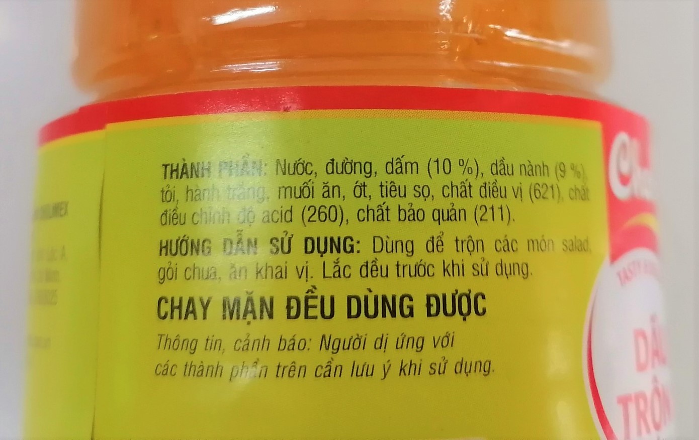 [Chai 270g] DẦU GIẤM TRỘN XÀ LÁCH [VN] CHOLIMEX Salad Dressing