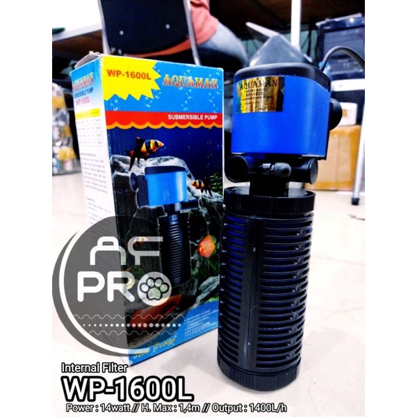 Pompa Aquarium Internal Filter AQUAMAN WP 1600L